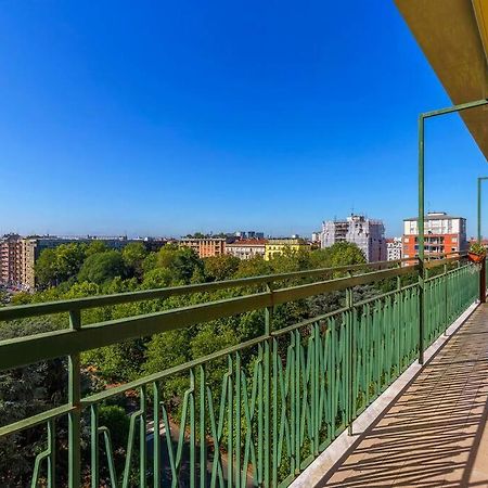 Sunny & Updated Flat With Panoramic City View 50M From M4 Stop Milano Dış mekan fotoğraf